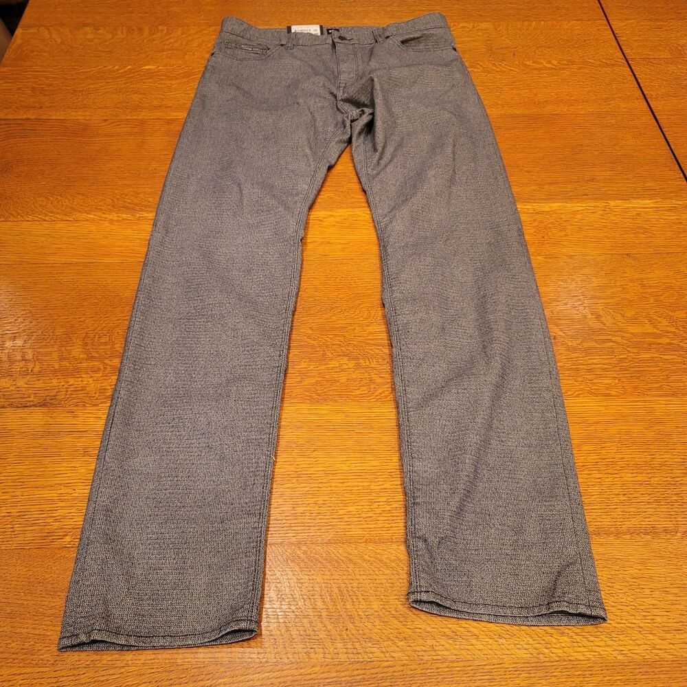 Hugo Boss Maine Regular Fit Stretch Pants Gray 34x34 NWT